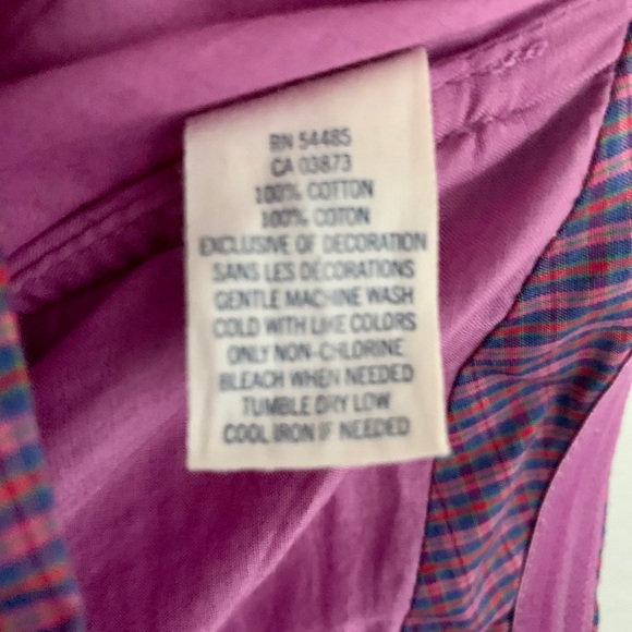 American Eagle Summer Strapless Plaid Dress - Picture 6 of 8